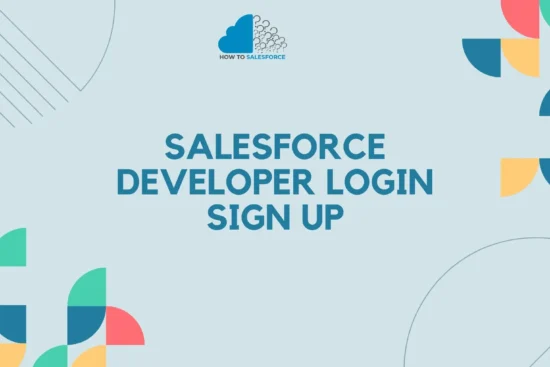 Salesforce Developer Login Sign Up