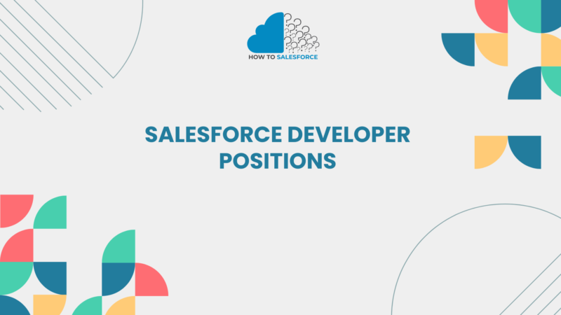 salesforce developer positions