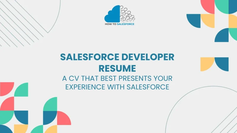 Salesforce Developer Resume