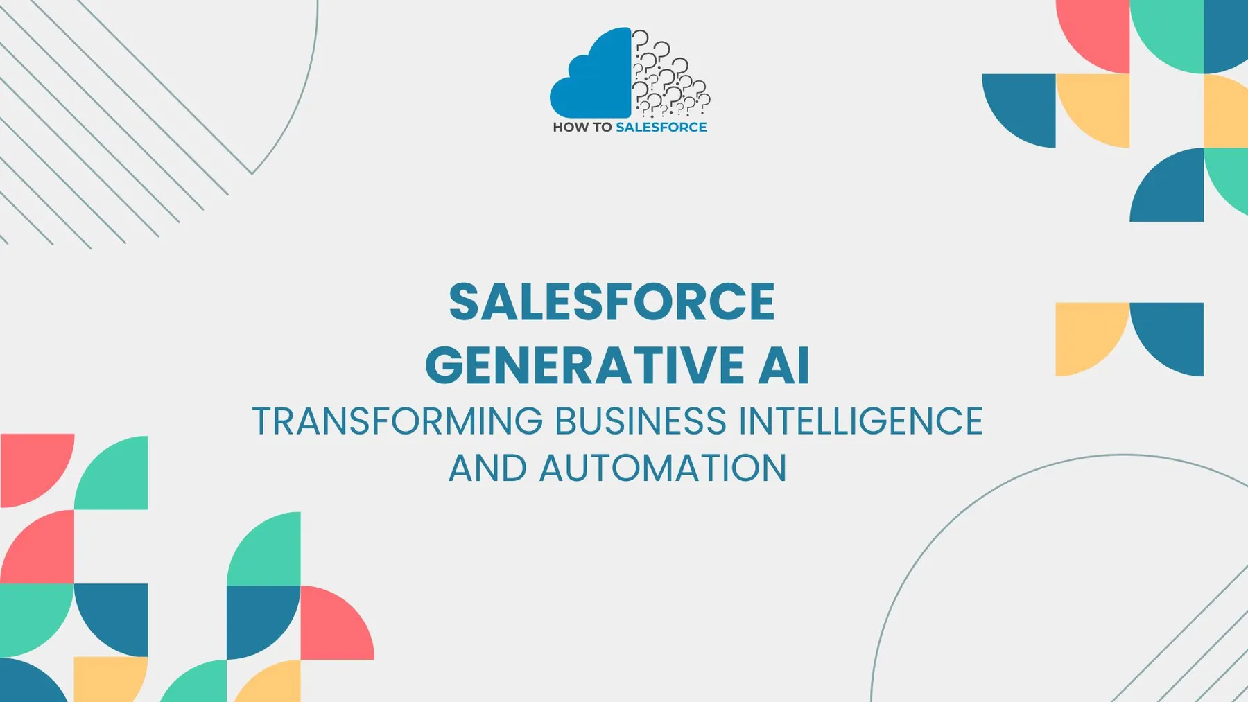 Salesforce Generative AI