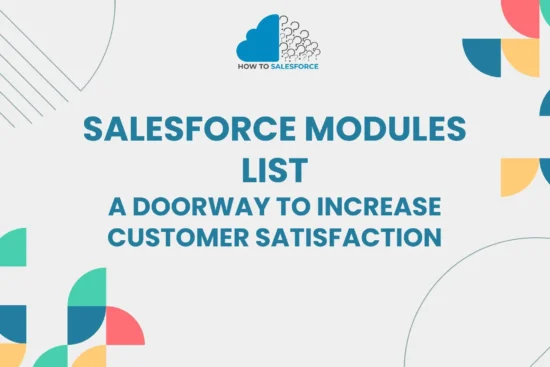 Salesforce Modules List