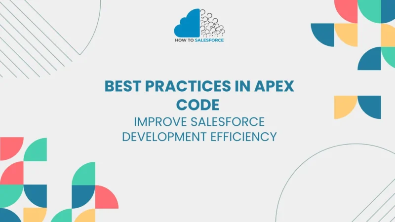 Best Practices in Apex Code